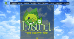 Desktop Screenshot of gogreendistrict.com